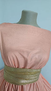 Imitatie Piele Caprioara Piersica STO1128